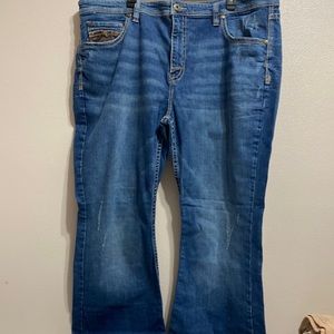 Cody &James bootcut distress jeans